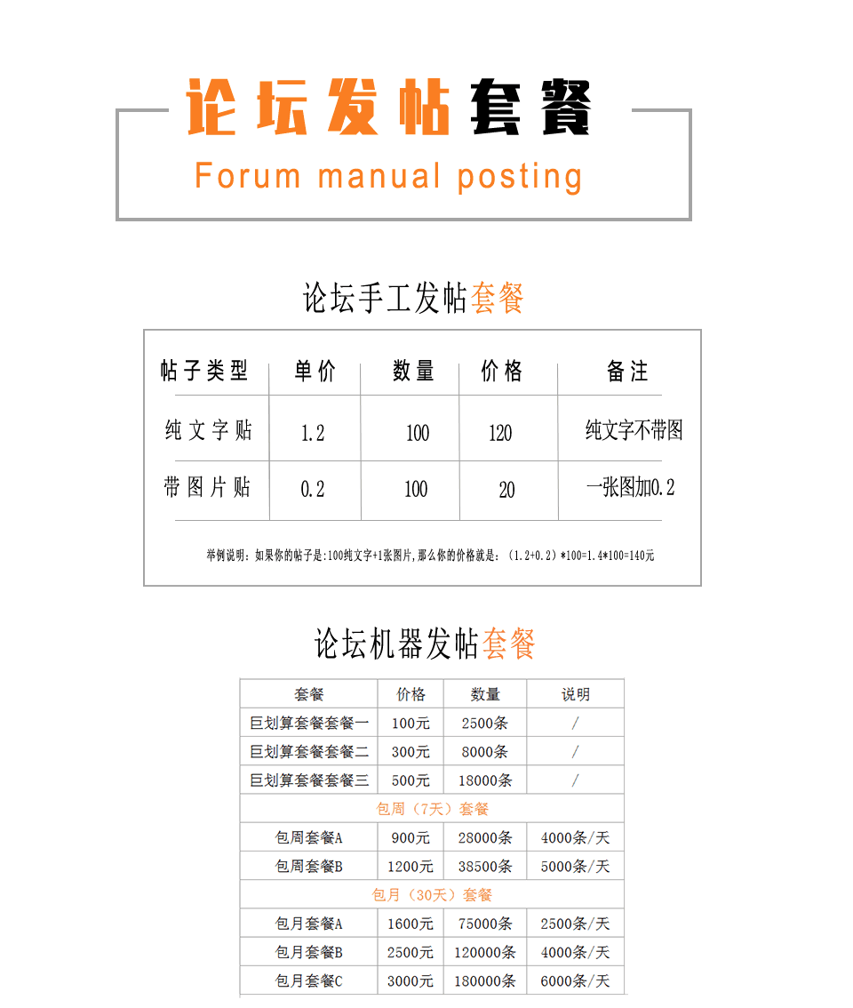 手工发帖|中小论坛发帖推广